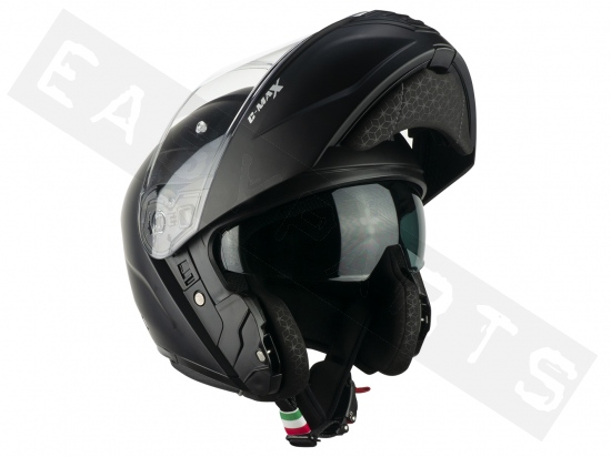 Modular Helmet CGM 569A C-MAX MONO matt black (double visor)